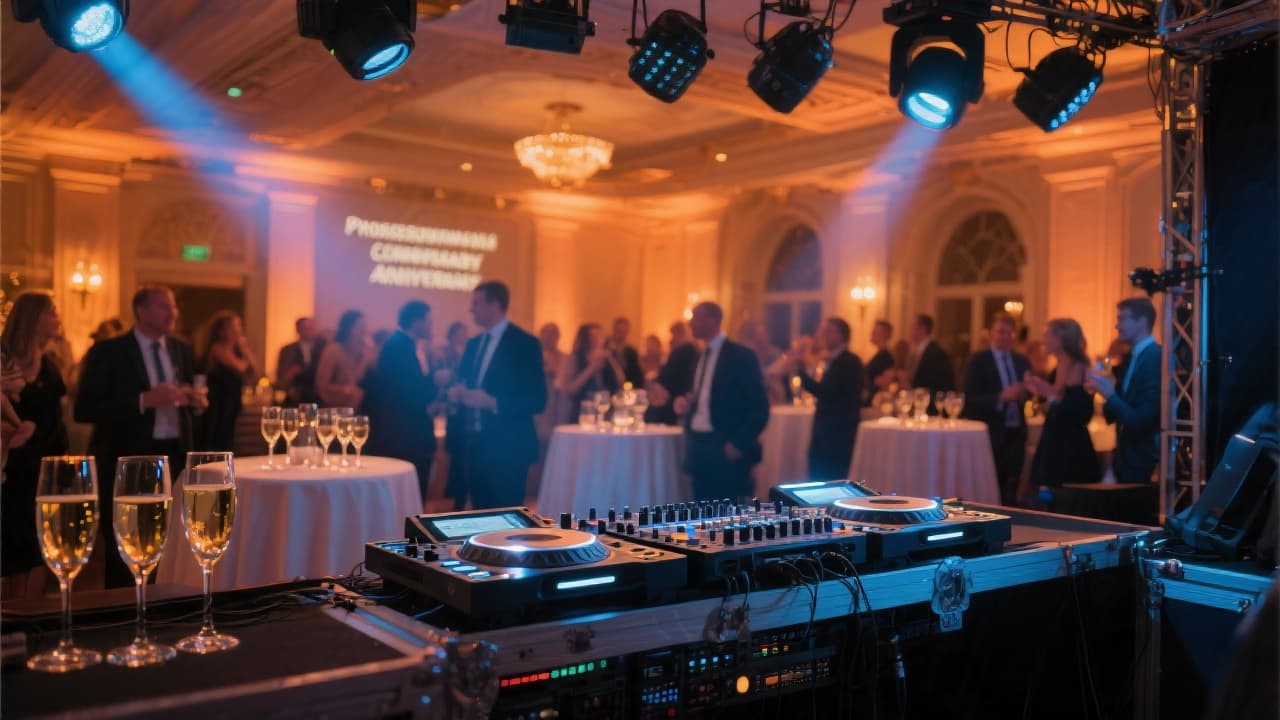 Jubiläumsfeier Unternehmen: Mit DJ und Livemusik zum Erfolg