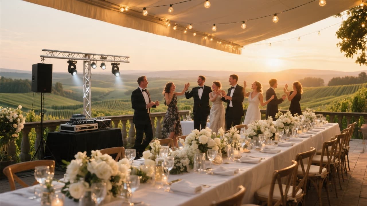 DJ für Silberhochzeit: Musik, die 25 Jahre Liebe feiert