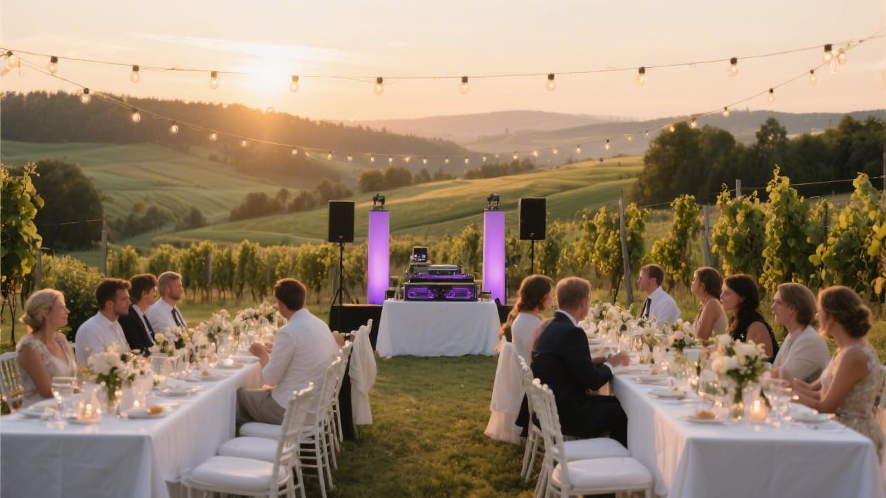 Hochzeitsplanung Bayern: Der ultimative Zeitplan für eure DJ-Buchung