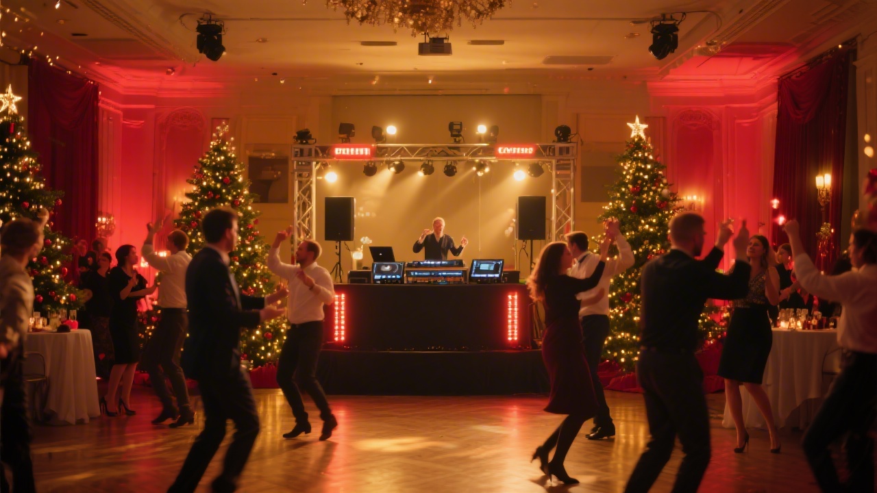 Weihnachtsfeier DJ buchen: So wird eure Firmenfeier legendär